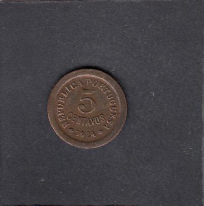 Beschrijving: 5 Centavos LIBERTY